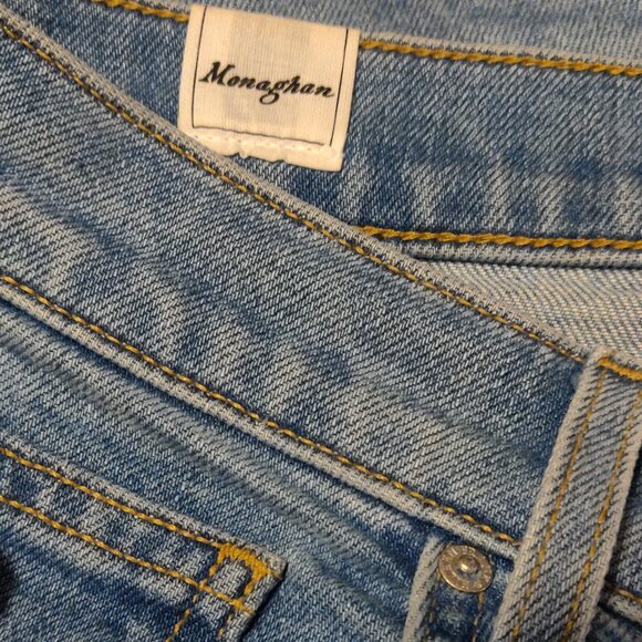 Frank & Eileen Monaghan High Rise Raw Hem Jeans SIZE 27 - Picture 9 of 9